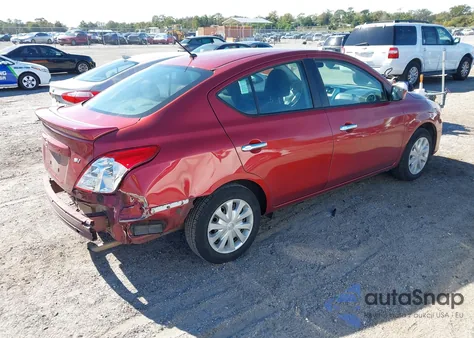 2018 Nissan Versa 1.6 Sv from USA, damaged, VIN 3N1CN7AP7JL867972